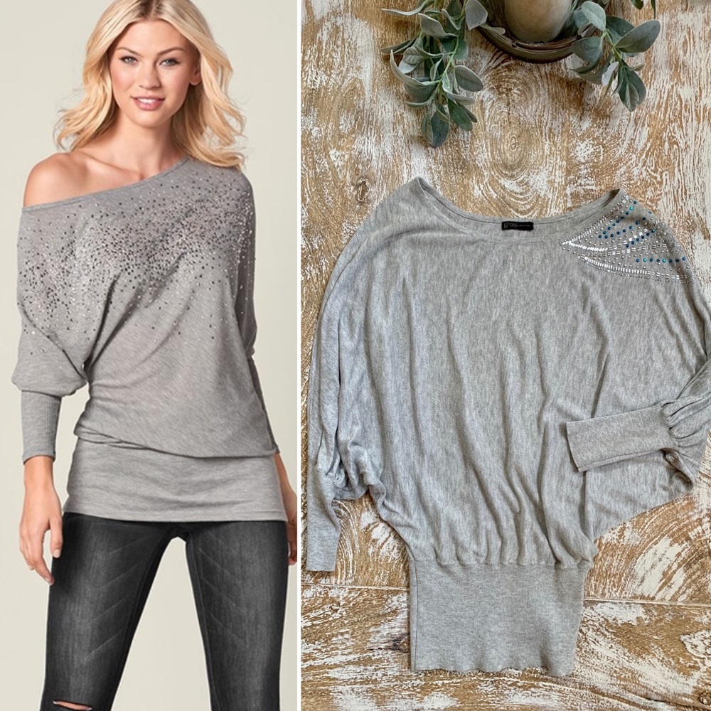 ❄️❄️❄️Grass Off The Shoulder Top